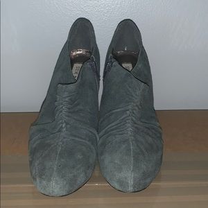 Suede Stiletto Booties